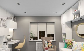 DK3072-BK+WH Встраиваемый светильник, IP 20, 10 Вт, GU5.3, LED, черный/белый, пластик в Нефтекамске - neftekamsk.ok-mebel.com | фото 2