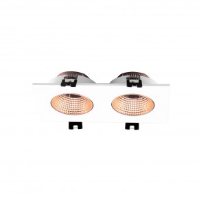 DK3072-WBR Встраиваемый светильник, IP 20, 10 Вт, GU5.3, LED, белый/бронзовый, пластик в Нефтекамске - neftekamsk.ok-mebel.com | фото 2