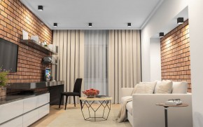 DK3080-BW+BK Светильник накладной IP 20, 10 Вт, GU5.3, LED, черно-белый/черный, пластик в Нефтекамске - neftekamsk.ok-mebel.com | фото 2