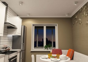 DK3080-WH Светильник накладной IP 20, 10 Вт, GU5.3, LED, белый/белый, пластик в Нефтекамске - neftekamsk.ok-mebel.com | фото 2