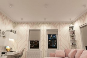 DK3090-WH+CH Светильник накладной IP 20, 10 Вт, GU5.3, LED, белый/хром, пластик в Нефтекамске - neftekamsk.ok-mebel.com | фото 2