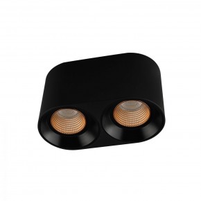 DK3096-BK+BR Светильник накладной IP 20, 10 Вт, GU5.3, LED, черный/бронзовый, пластик в Нефтекамске - neftekamsk.ok-mebel.com | фото
