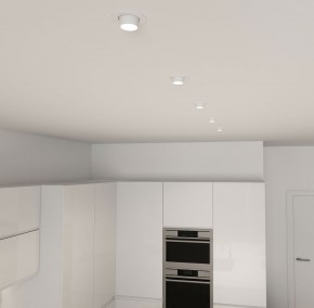 DK3120-WH Встраиваемый светильник, IP20, до 15 Вт, LED, GU5,3, белый, пластик в Нефтекамске - neftekamsk.ok-mebel.com | фото 6