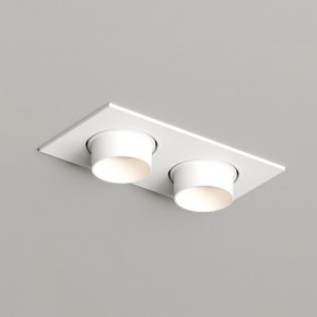 DK3122-WH Встраиваемый светильник, IP20, до 15 Вт, LED, GU5,3, белый, пластик в Нефтекамске - neftekamsk.ok-mebel.com | фото