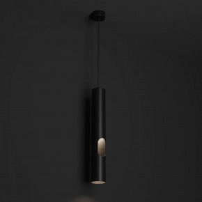 DK4045-BK Подвесной светильник, с декоративным вырезом, IP 20, до 15 Вт, LED, GU10, черный, алюминий в Нефтекамске - neftekamsk.ok-mebel.com | фото 2