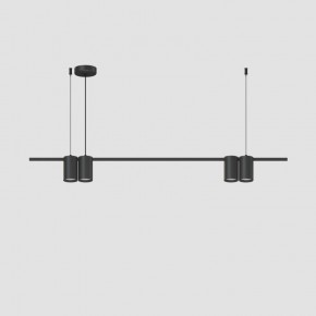 DK4061-BK Подвесной светильник ORBIT, IP20, 4xGU10 LED до 15 Вт, черный матовый, алюминий в Нефтекамске - neftekamsk.ok-mebel.com | фото 2
