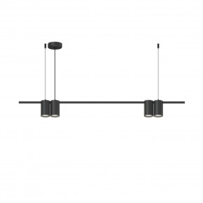 DK4061-BK Подвесной светильник ORBIT, IP20, 4xGU10 LED до 15 Вт, черный матовый, алюминий в Нефтекамске - neftekamsk.ok-mebel.com | фото 3