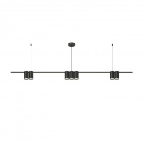 DK4063-BK Подвесной светильник ORBIT, IP20, 7xGU10 LED до 15 Вт, черный матовый, алюминий в Нефтекамске - neftekamsk.ok-mebel.com | фото 3