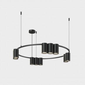 DK4065-BK Подвесной светильник ORBIT, IP20, 10xGU10 LED до 15 Вт, черный матовый, алюминий в Нефтекамске - neftekamsk.ok-mebel.com | фото
