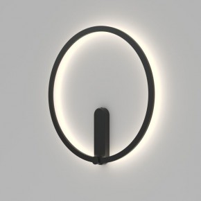 DK5035-BK Бра ROUND со светодиодом, IP20, 24W, 3000/4000/6500K, черный, алюминий в Нефтекамске - neftekamsk.ok-mebel.com | фото