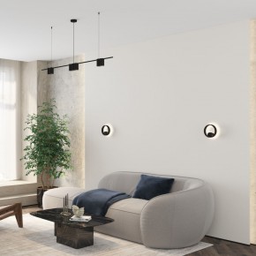 DK5060-BK Бра ORBIT, IP20, 3000К, LED, 10 Вт, черный матовый, алюминий в Нефтекамске - neftekamsk.ok-mebel.com | фото 5