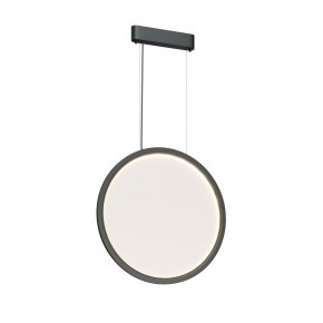 DK6606-BK Подвесной вертикальный светильник Veil со светодиодом H1700 d600 220V 48W 3000-6000K IP20 черный алюминий в Нефтекамске - neftekamsk.ok-mebel.com | фото 5