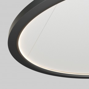DK6616-BK Подвесной горизонтальный светильник Veil со светодиодом H900 d600 220V 48W 3000-6000K IP20 черный алюминий в Нефтекамске - neftekamsk.ok-mebel.com | фото 3