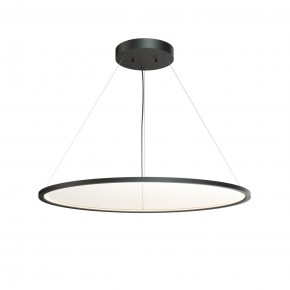 DK6620-BK Подвесной горизонтальный светильник Veil со светодиодом H900 d1000 220V 82W 3000-6000K IP20 черный алюминий в Нефтекамске - neftekamsk.ok-mebel.com | фото 4