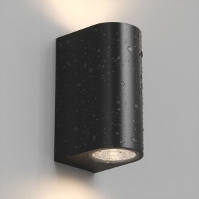 DK9791-BK Настенный уличный светильник NARVIK, IP44, 2хGU10 LED, до 15 Вт, черный, алюминий в Нефтекамске - neftekamsk.ok-mebel.com | фото 3