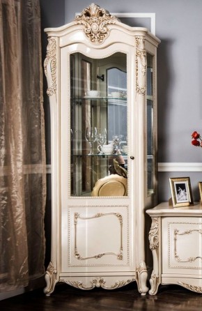 Гостиная Джоконда 1+ТВ+1 (крем глянец) в Нефтекамске - neftekamsk.ok-mebel.com | фото 3