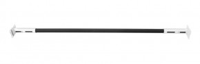 Турник раздвижной 1250-1500 цв. белый-черный FLEXTER PROFI в Нефтекамске - neftekamsk.ok-mebel.com | фото
