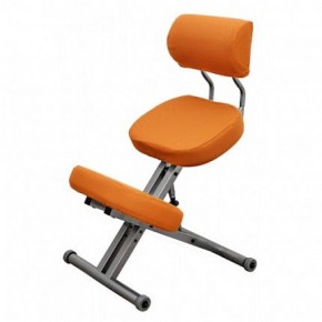 Коленный стул со спинкой Smartstool КМ01ВМ + Чехлы в Нефтекамске - neftekamsk.ok-mebel.com | фото 3