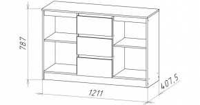 НИЦЦА-5 Комод (НЦ.05) в Нефтекамске - neftekamsk.ok-mebel.com | фото 2