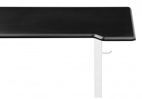 Компьютерный стол Маркос с механизмом подъема 140х80х75 черная шагрень / белый в Нефтекамске - neftekamsk.ok-mebel.com | фото 8
