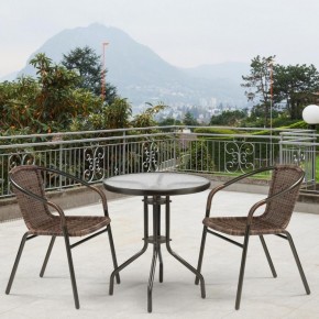 Комплект мебели Асоль-7 TLH-037B/TLH-060 brown-2pcs в Нефтекамске - neftekamsk.ok-mebel.com | фото 2