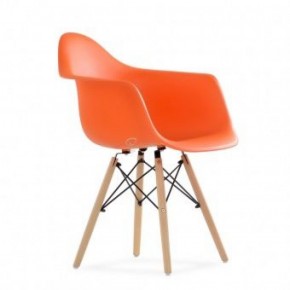 Кресло Barneo N-14 WoodMold оранжевый в Нефтекамске - neftekamsk.ok-mebel.com | фото 1