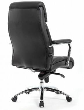 Кресло BRABIX PREMIUM "Phaeton EX-502" (кожа с компаньоном, хром, черное) 530882 в Нефтекамске - neftekamsk.ok-mebel.com | фото 4