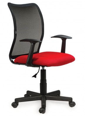 Кресло BRABIX "Spring MG-307" (красное/черное TW) 531405 в Нефтекамске - neftekamsk.ok-mebel.com | фото 1