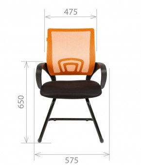 Кресло для оператора CHAIRMAN 696 V (ткань TW-11/сетка TW-01) в Нефтекамске - neftekamsk.ok-mebel.com | фото 5
