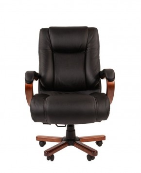 Кресло для руководителя CHAIRMAN  503 (Кожа) Черное в Нефтекамске - neftekamsk.ok-mebel.com | фото