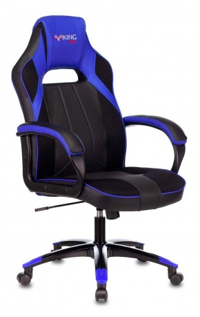 Кресло игровое Бюрократ VIKING 2 AERO BLUE черный/синий в Нефтекамске - neftekamsk.ok-mebel.com | фото