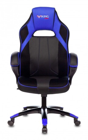 Кресло игровое Бюрократ VIKING 2 AERO BLUE черный/синий в Нефтекамске - neftekamsk.ok-mebel.com | фото 2