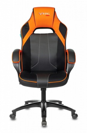 Кресло игровое Бюрократ VIKING 2 AERO ORANGE черный/оранжевый в Нефтекамске - neftekamsk.ok-mebel.com | фото 2