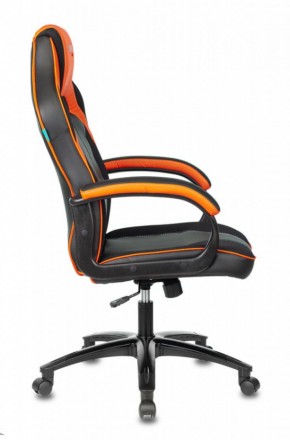 Кресло игровое Бюрократ VIKING 2 AERO ORANGE черный/оранжевый в Нефтекамске - neftekamsk.ok-mebel.com | фото 3