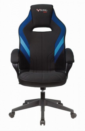Кресло игровое Бюрократ VIKING 3 AERO BLUE черный/синий в Нефтекамске - neftekamsk.ok-mebel.com | фото 2