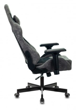 Кресло игровое Бюрократ VIKING 7 KNIGHT B FABRIC черный в Нефтекамске - neftekamsk.ok-mebel.com | фото 2