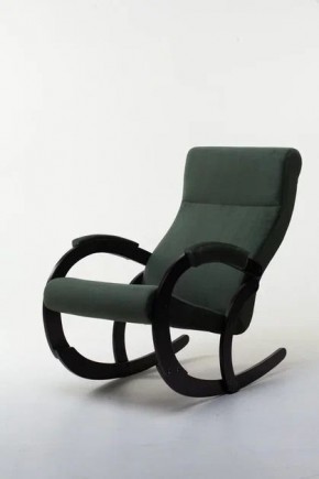 Кресло-качалка КОРСИКА 34-Т-AG (зеленый) в Нефтекамске - neftekamsk.ok-mebel.com | фото