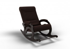 Кресло-качалка Тироль 12-Т-ГР (ткань/венге) ГРАФИТ в Нефтекамске - neftekamsk.ok-mebel.com | фото