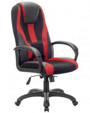 Кресло компьютерное BRABIX PREMIUM "Rapid GM-102" (экокожа/ткань, черное/красное) 532107 в Нефтекамске - neftekamsk.ok-mebel.com | фото 1
