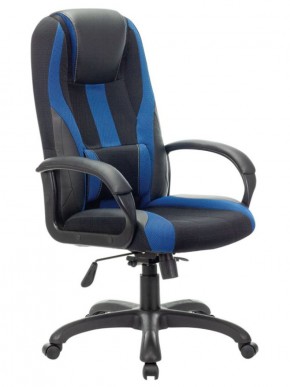 Кресло компьютерное BRABIX PREMIUM "Rapid GM-102" (экокожа/ткань, черное/синее) 532106 в Нефтекамске - neftekamsk.ok-mebel.com | фото