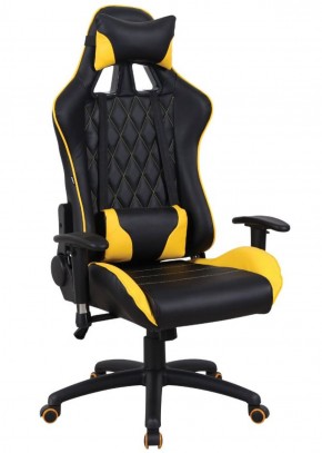 Кресло компьютерное BRABIX "GT Master GM-110" (черное/желтое) 531927 в Нефтекамске - neftekamsk.ok-mebel.com | фото