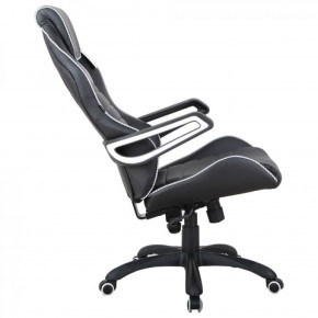 Кресло компьютерное BRABIX Techno Pro GM-003 (экокожа черное/серое, вставки серые) 531814 в Нефтекамске - neftekamsk.ok-mebel.com | фото 6