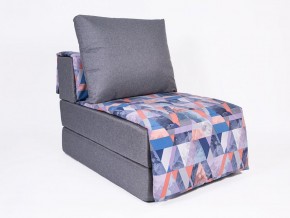 Кресло-кровать бескаркасное Харви (серый-сноу деним) в Нефтекамске - neftekamsk.ok-mebel.com | фото