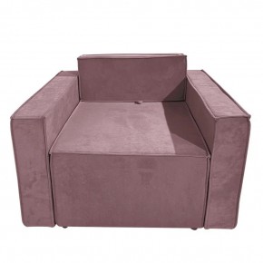 Кресло-кровать Принц КК1-ВР (велюр розовый) в Нефтекамске - neftekamsk.ok-mebel.com | фото 1