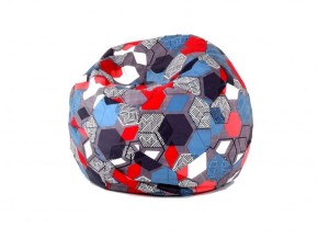 Кресло-мешок Мяч M (Geometry Slate) в Нефтекамске - neftekamsk.ok-mebel.com | фото