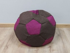 Кресло-мешок Мяч S (Savana Chocolate-Savana Berry) в Нефтекамске - neftekamsk.ok-mebel.com | фото