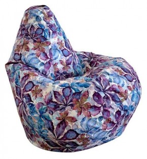Кресло-мешок Цветы L в Нефтекамске - neftekamsk.ok-mebel.com | фото
