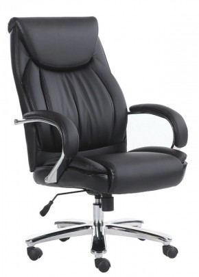 Кресло офисное BRABIX "Advance EX-575" (хром/экокожа/черное) 531825 в Нефтекамске - neftekamsk.ok-mebel.com | фото