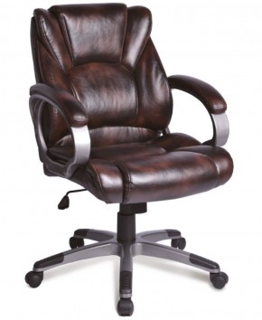 Кресло офисное BRABIX "Eldorado EX-504" (коричневое) 530875 в Нефтекамске - neftekamsk.ok-mebel.com | фото 1