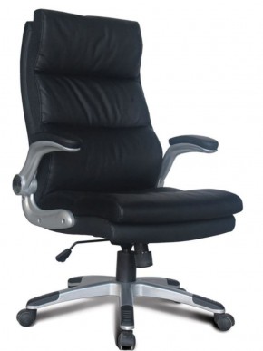 Кресло офисное BRABIX "Fregat EX-510" (рециклированная кожа, черное) 530863 в Нефтекамске - neftekamsk.ok-mebel.com | фото 1